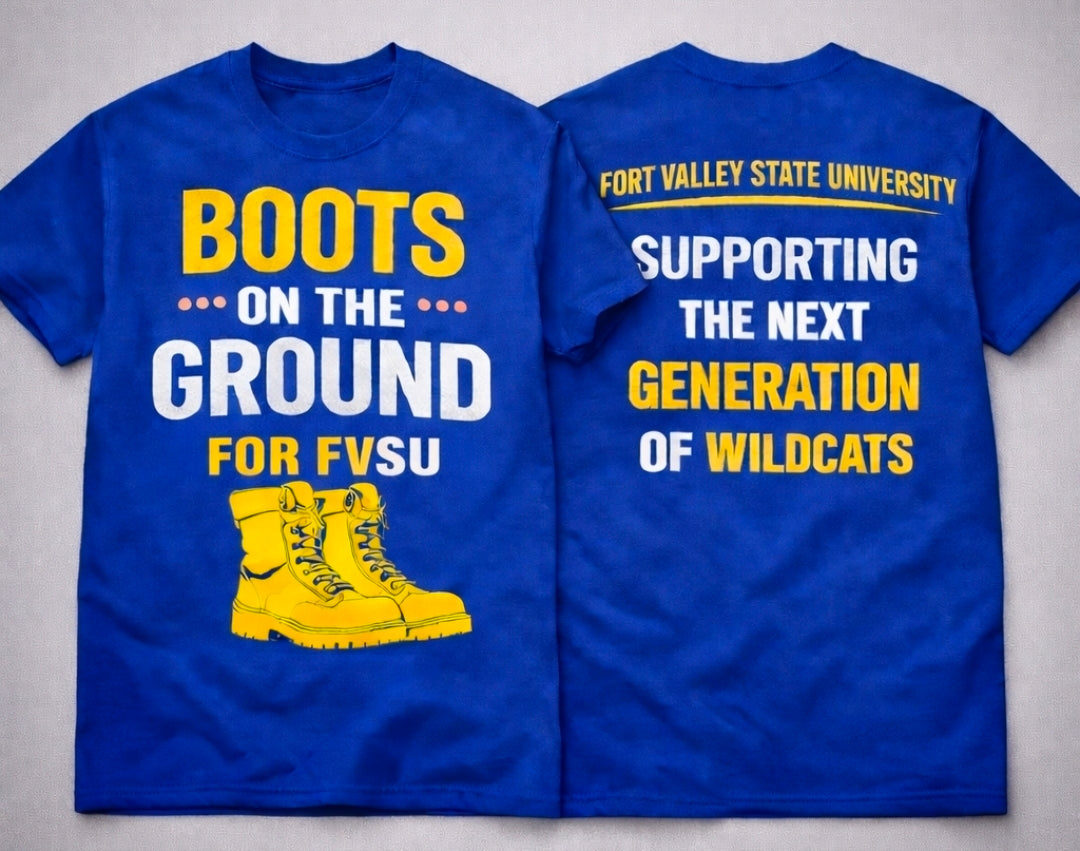 FVSU Boots On The Ground Tee